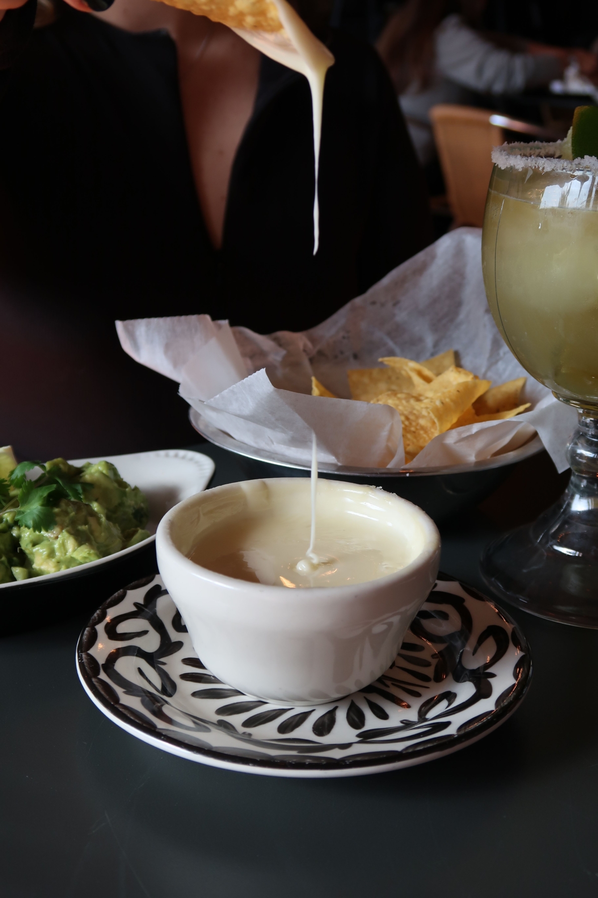 Classic Cheese Dip Tacos Tequilas